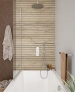 Sonas Alita Knurled Bath Set 3 (Ceiling Mounted)