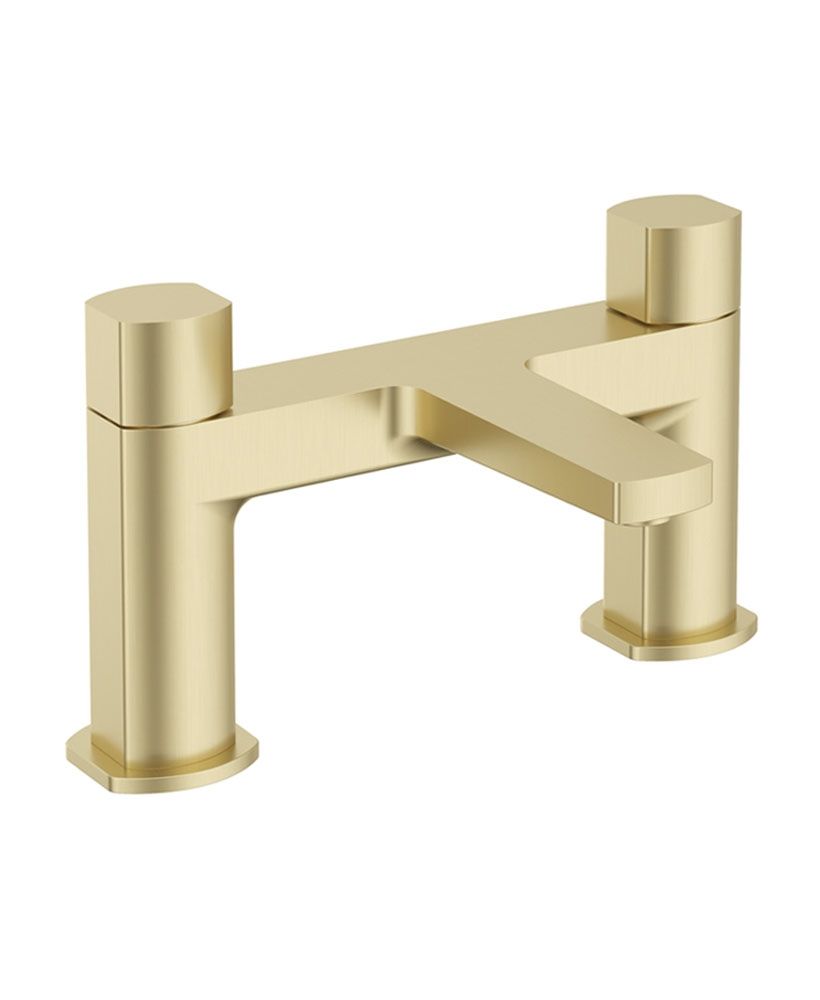 Sonas Luta Bath Filler Brushed Gold