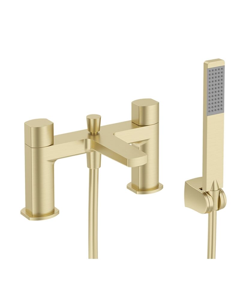 Sonas Luta Bath Shower Mixed Brushed Gold