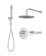 Sonas Hakk Thermostatic Shower Set 2 (Wall Mounted) Chrome