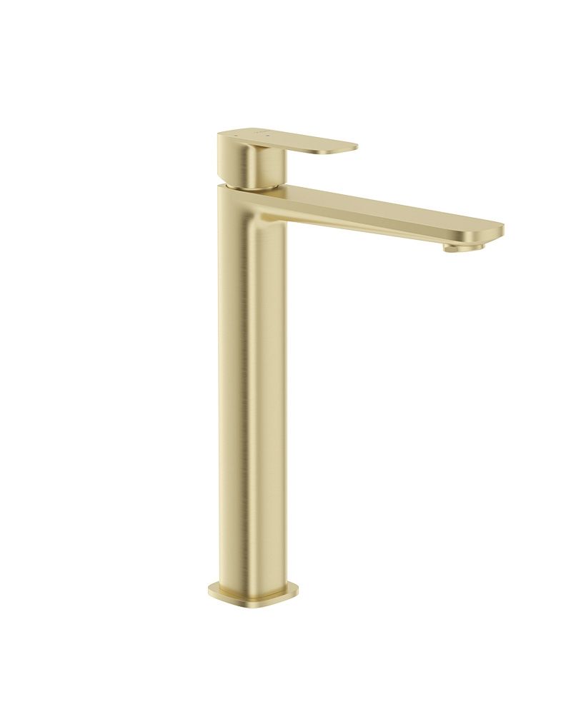 Sonas Inez Freestanding Basin Mixer Brushed Gold