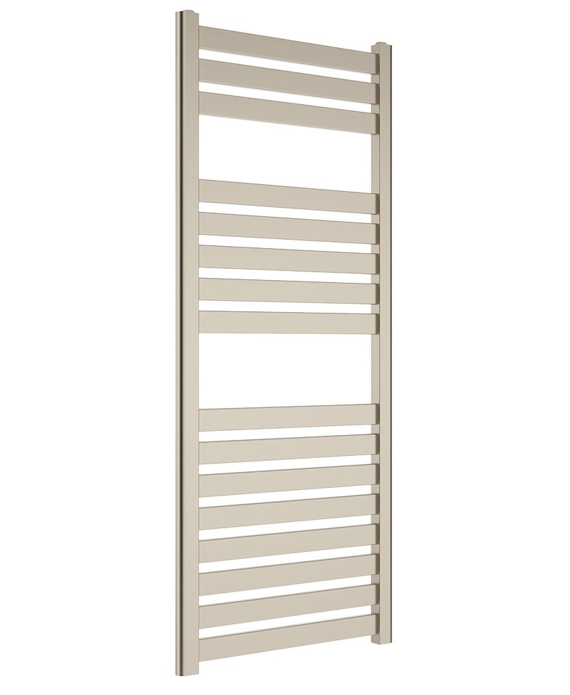 Sonas Ashton 1200x500mm Towel Warmer Brushed Nickel