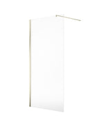 Sonas ASPECT 8mm Wetroom Panel Brushed Nickel