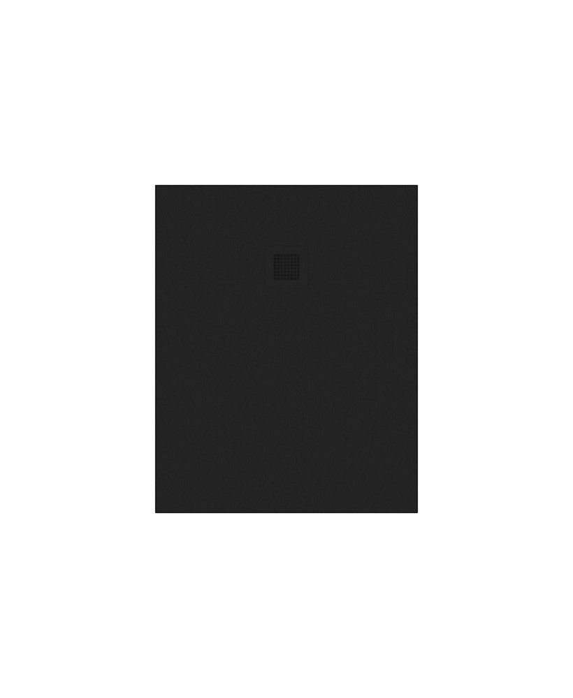 Sonas SLATE 800mm Wide Rectangular Shower Tray & Waste Black