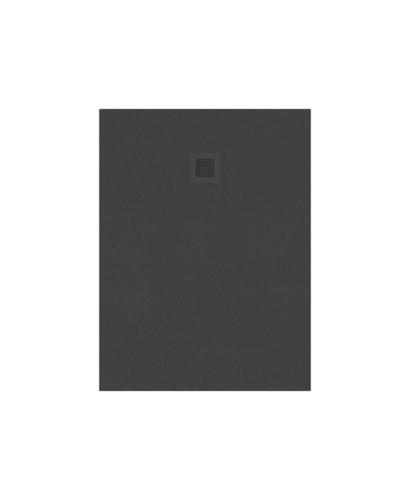 Sonas SLATE 900mm Wide Rectangular Shower Tray & Waste Anthracite