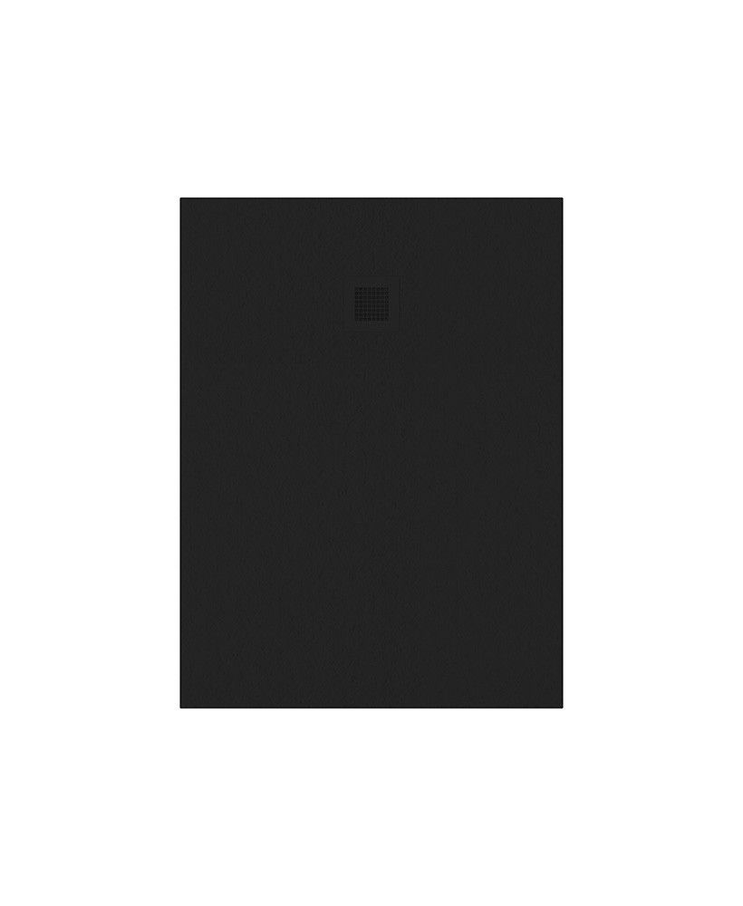 Sonas SLATE 900mm Wide Rectangular Shower Tray & Waste Black