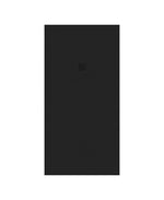 Sonas SLATE 800mm Wide Large Rectangular Shower Tray & Waste Black