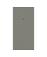 Sonas SLATE 800mm Wide Large Rectangular Shower Tray & Waste Taupe