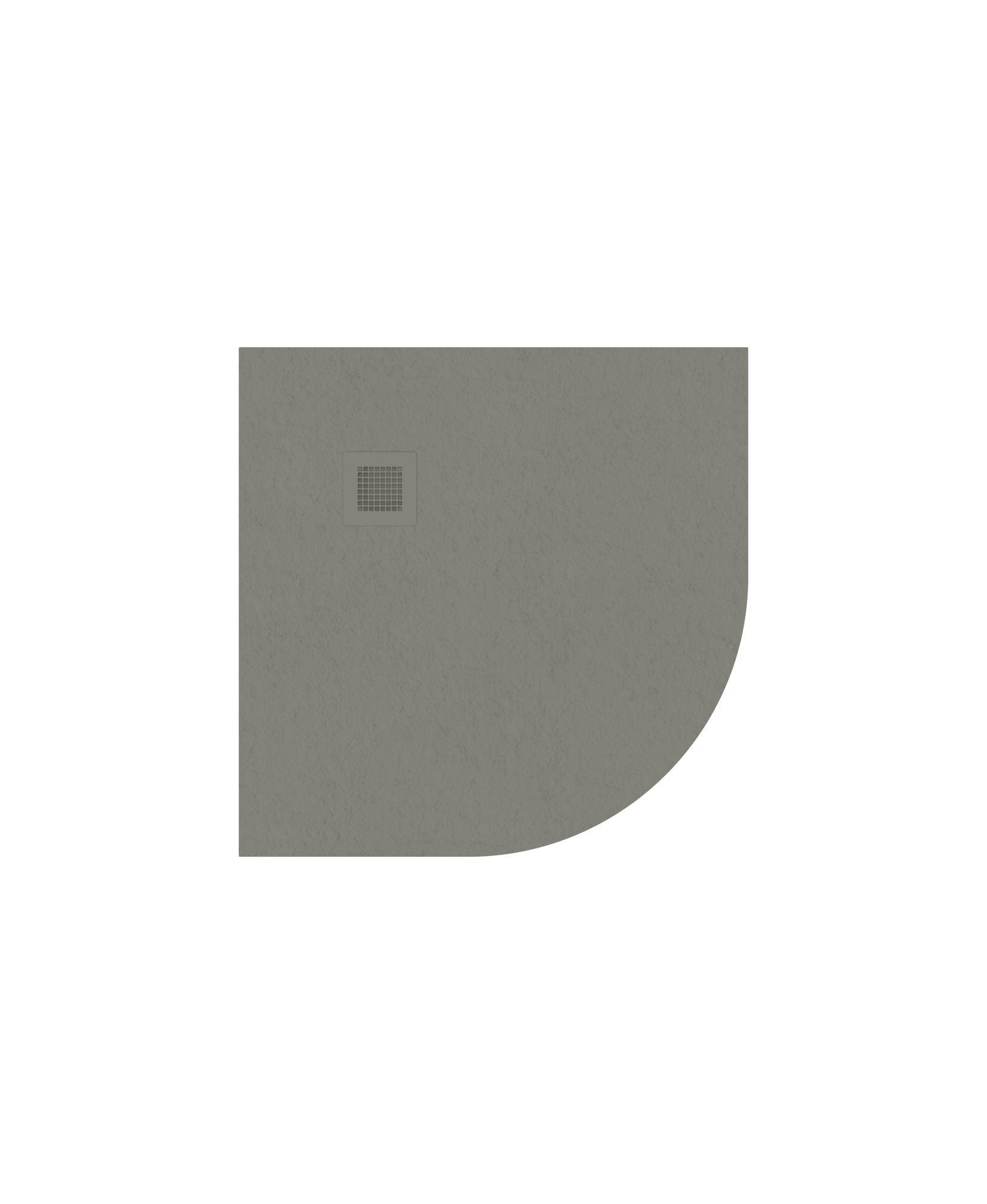 Sonas SLATE 900mm Quadrant Shower Tray & Waste Taupe