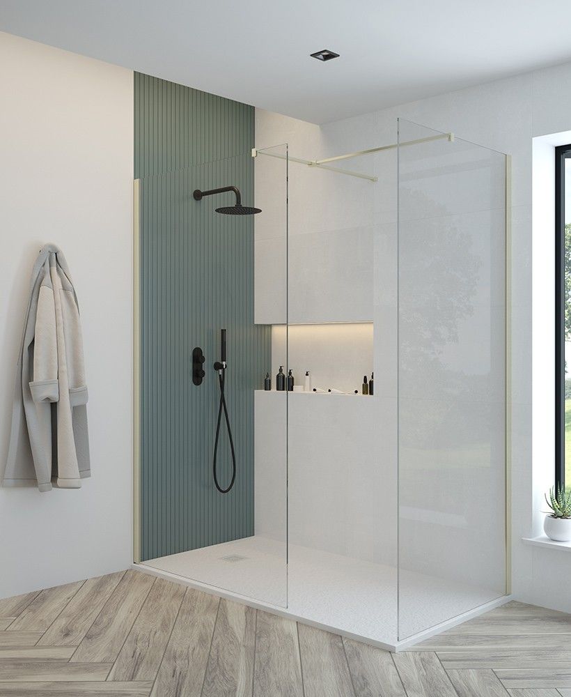 Sonas SLATE 800mm Wide Rectangular Shower Tray & Waste