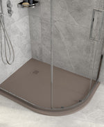 Sonas SLATE Offset Quadrant 1200x800mm Shower Tray & Waste