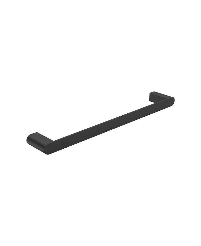 SONAS Alita 45cm Contemporary Single Towel Rail Matt Black