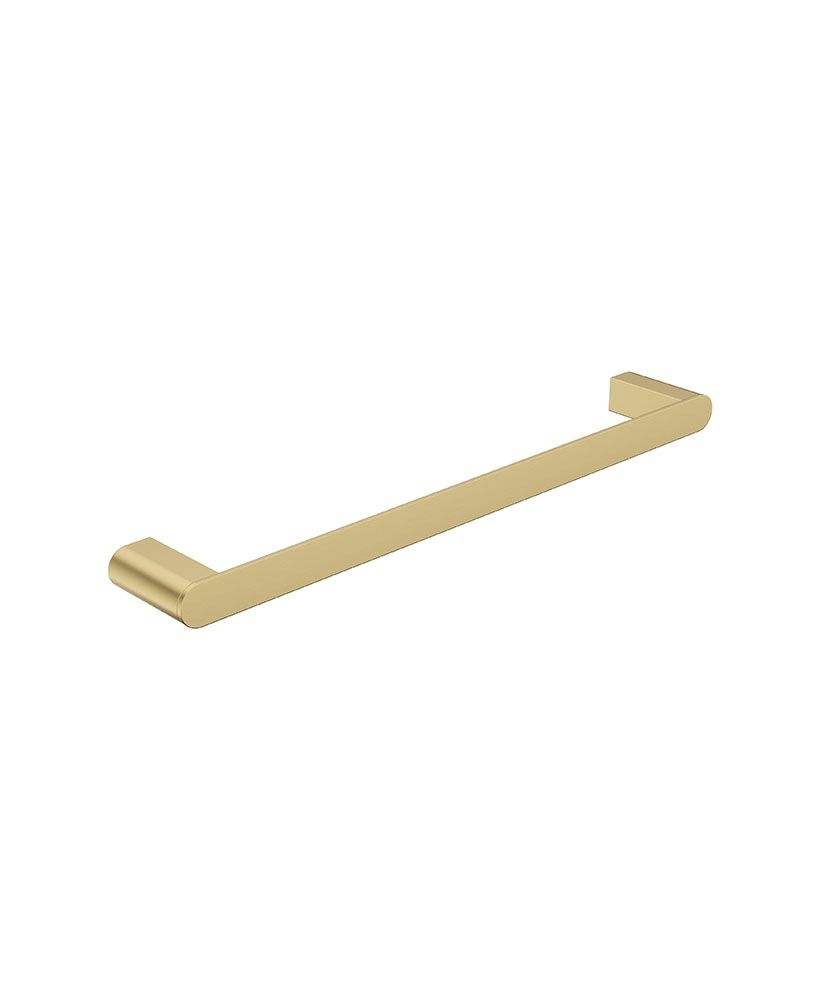 SONAS Alita 45cm Contemporary Single Towel Rail Brushed Gold