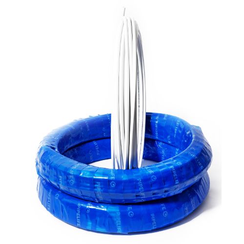 Pipelife Easy-Lay Polybutylene Barrier Pipe Coil – 15mm x 25m – White