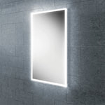 HiB Globe LED Illuminated Bathroom Mirror 800mm x 450mm