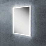 HiB Globe LED Illuminated Bathroom Mirror 700mm x 500mm