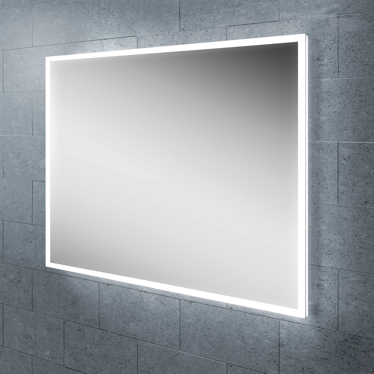 HiB Globe LED Illuminated Bathroom Mirror