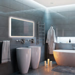 HiB Globe LED Illuminated Bathroom Mirror 600mm x 1200mm