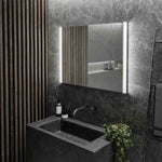 HIB Beam Illuminated Mirror