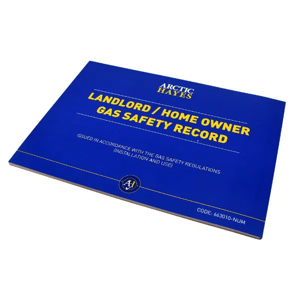 Artic Heyes Landlord / Homeowner Gas SAfety Record Pad