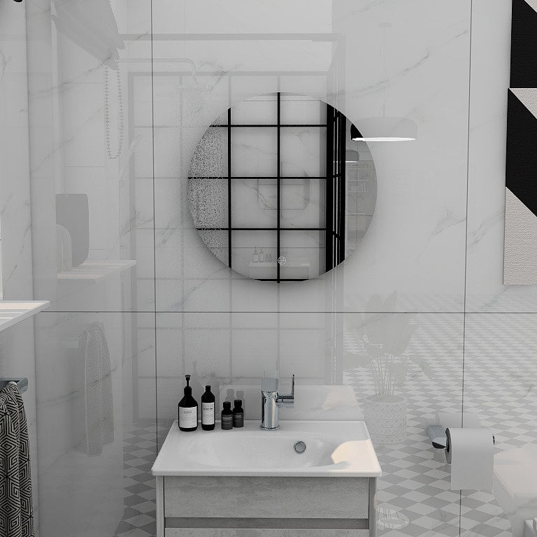 IMEX Alma 480mm Round LED Mirror with Integrated Demister