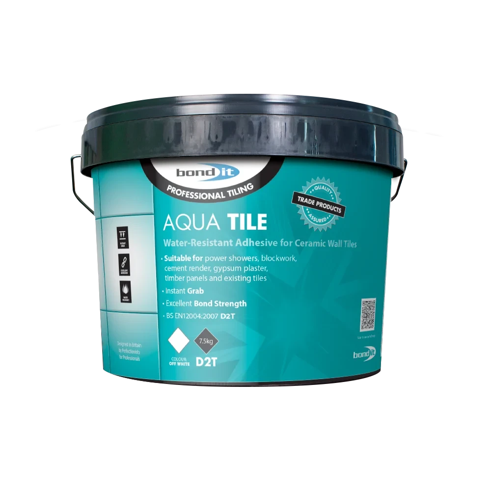 Aqua-Tile Water-Resistant Wall Tile Adhesive 15kG