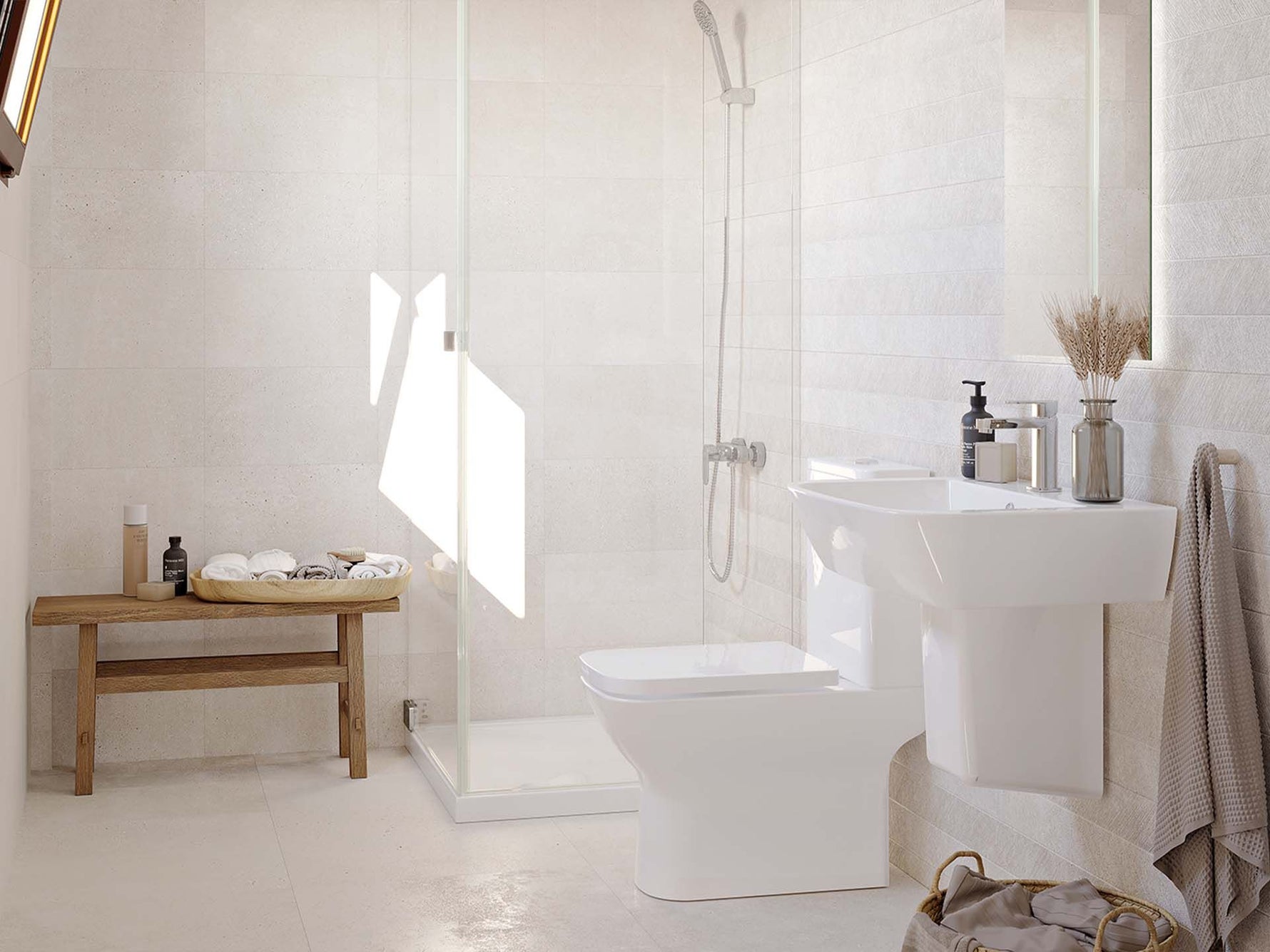 Porcelanosa Bottega Caliza Wall, Floor & Decor Tile