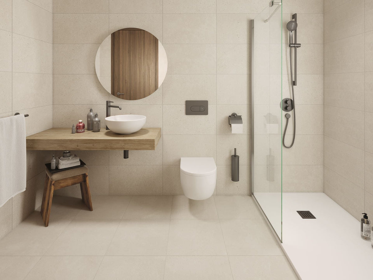 Porcelanosa Bottega Caliza Wall, Floor & Decor Tile