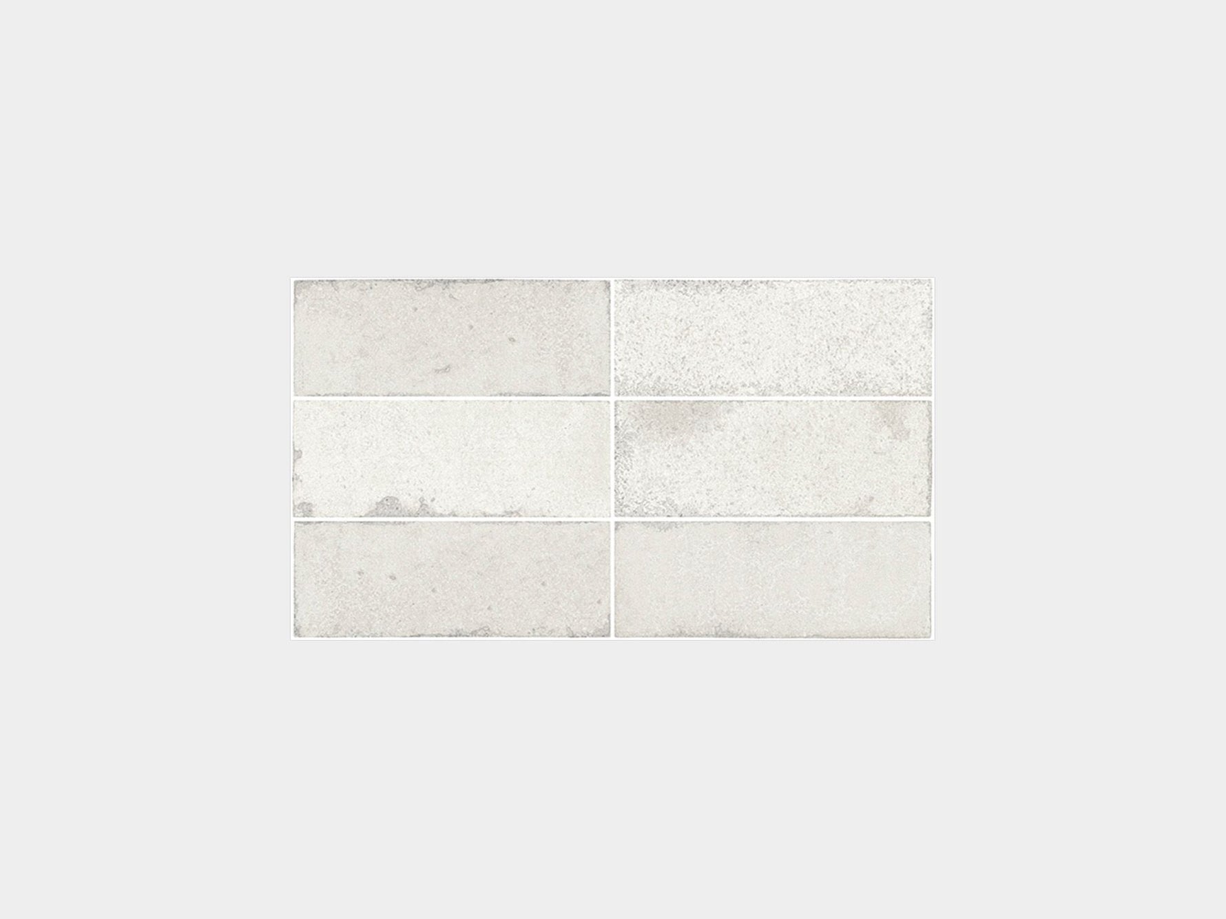 Porcelanosa Brick Vetri Gloss Wall & Decor Tile Brick Vetri White 33.3X59.2