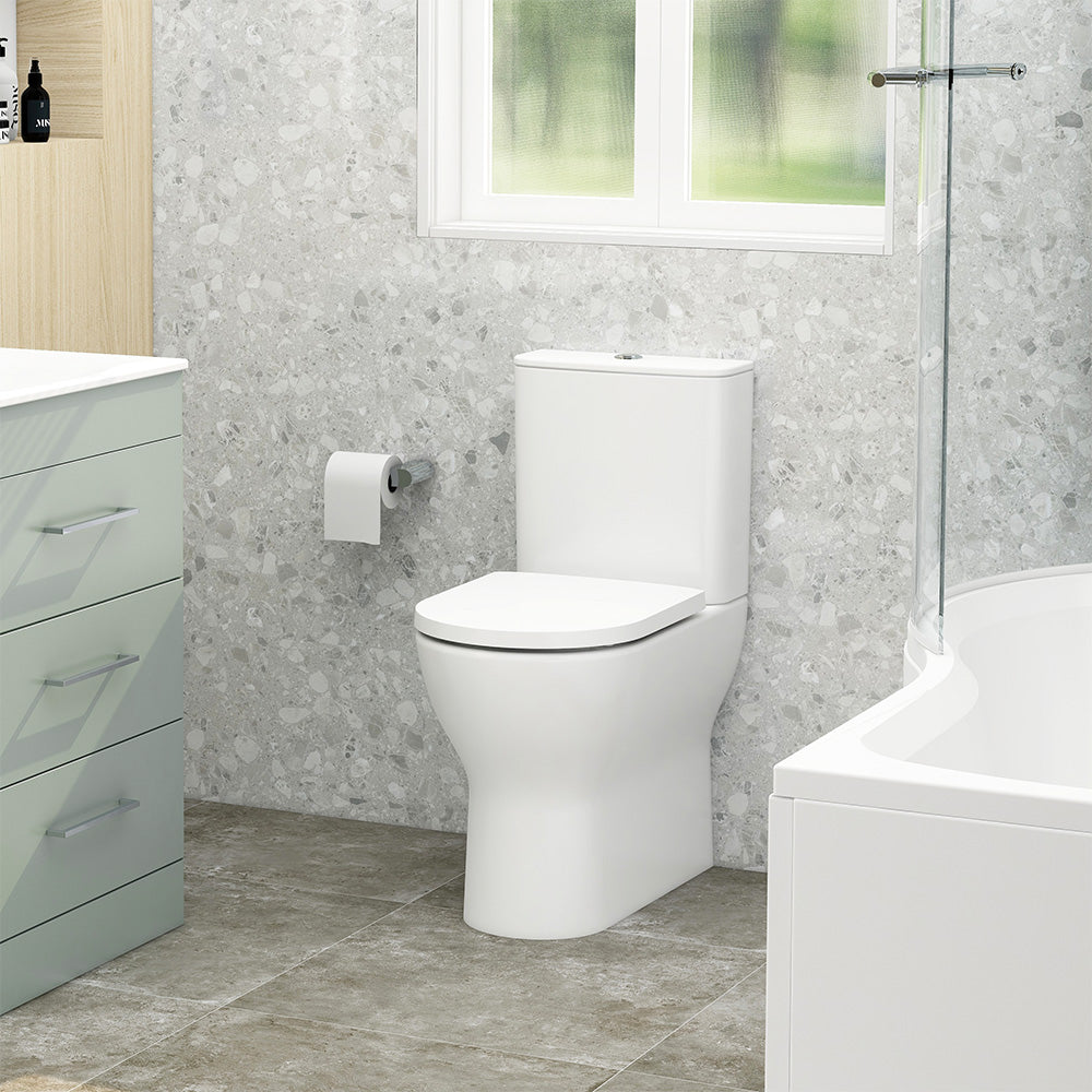 Imex Ronda comfort height Wc Pan, Cistern & Soft Close Seat