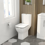 Imex Quadro comfort height WC pan, Cistern