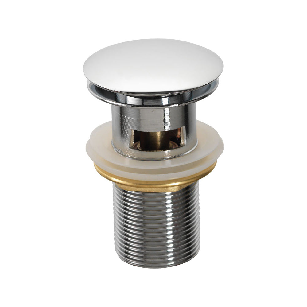 Imex - Solid Brass deluxe basin clicker waste slotted