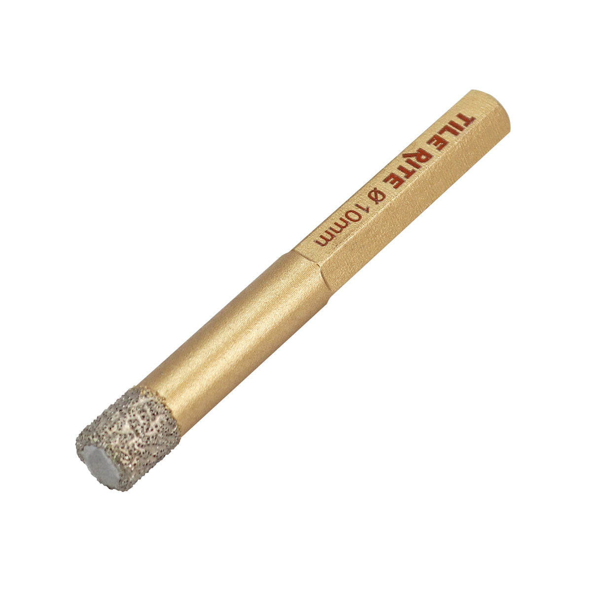 Tile Rite 10mm Gold Hex Dry Cut Tile Drill Bit – Porcelain & Stone | Norbreck Bathrooms