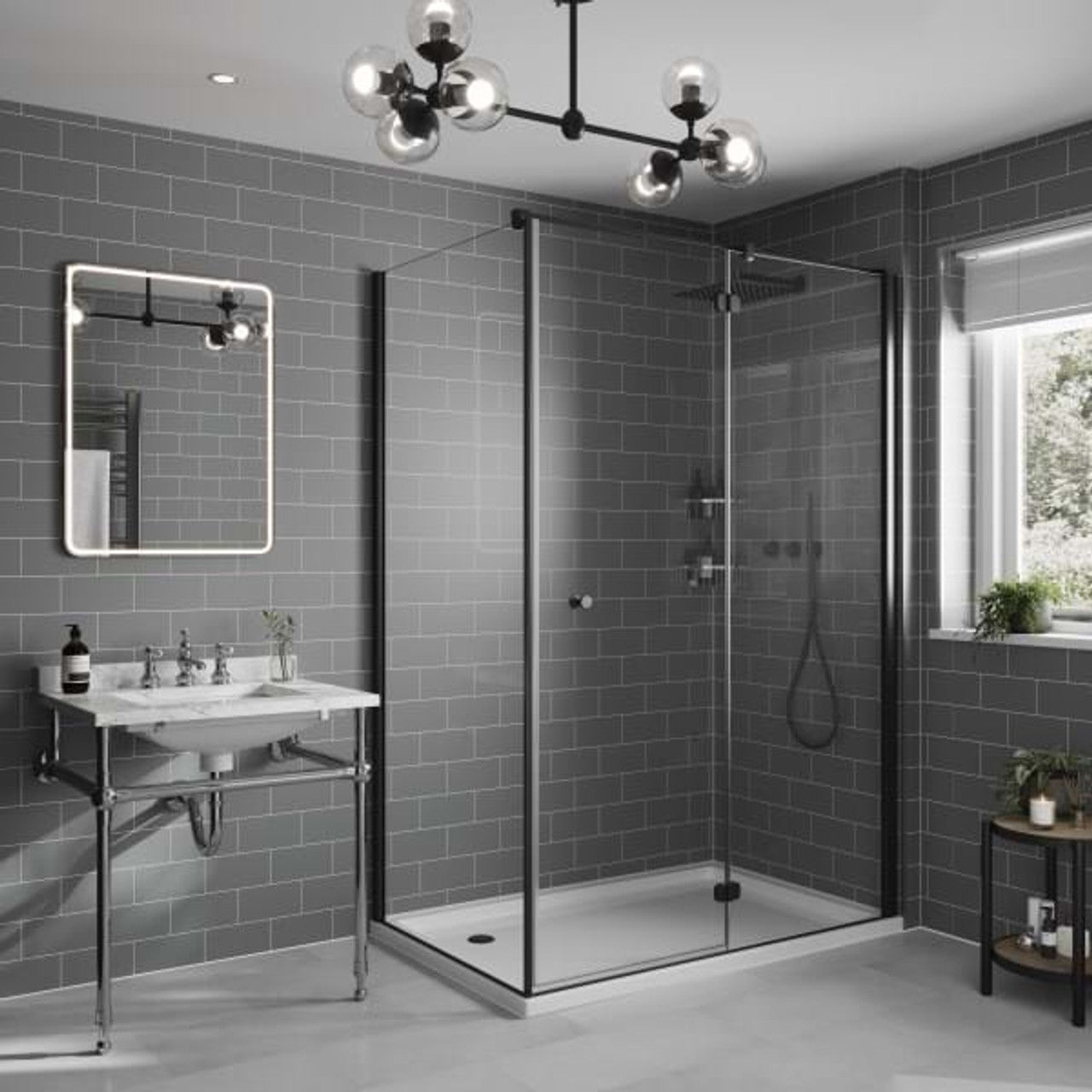 Multipanel Tile Collection Dust Grey Metro (191x97) (0732)