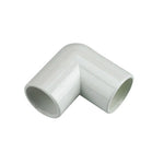Floplast white overflow 90 degree bend 21.5mm (OS11)