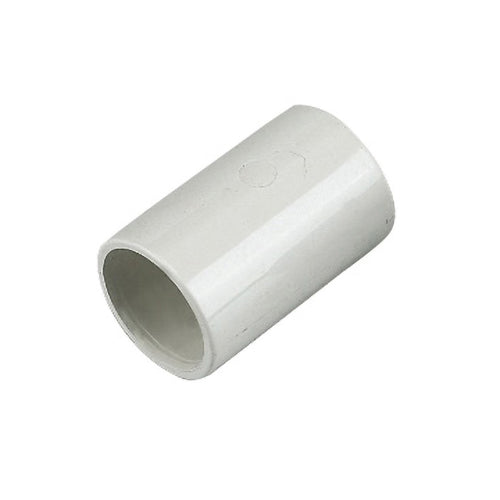 Floplast white overflow coupling 21.5mm (OS10)
