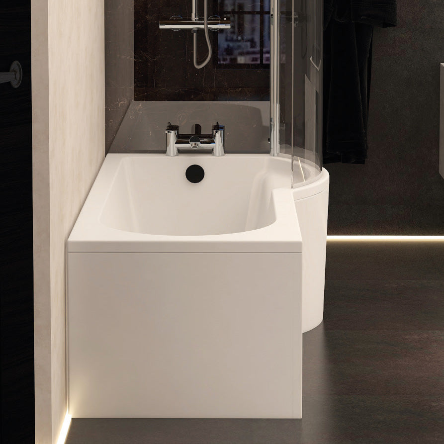 IMEX Cast 700mm Reinforced Universal Acrylic Straight End Panel