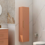 IMEX Wall Mounted Single Door Storage Cabinet Terracotta