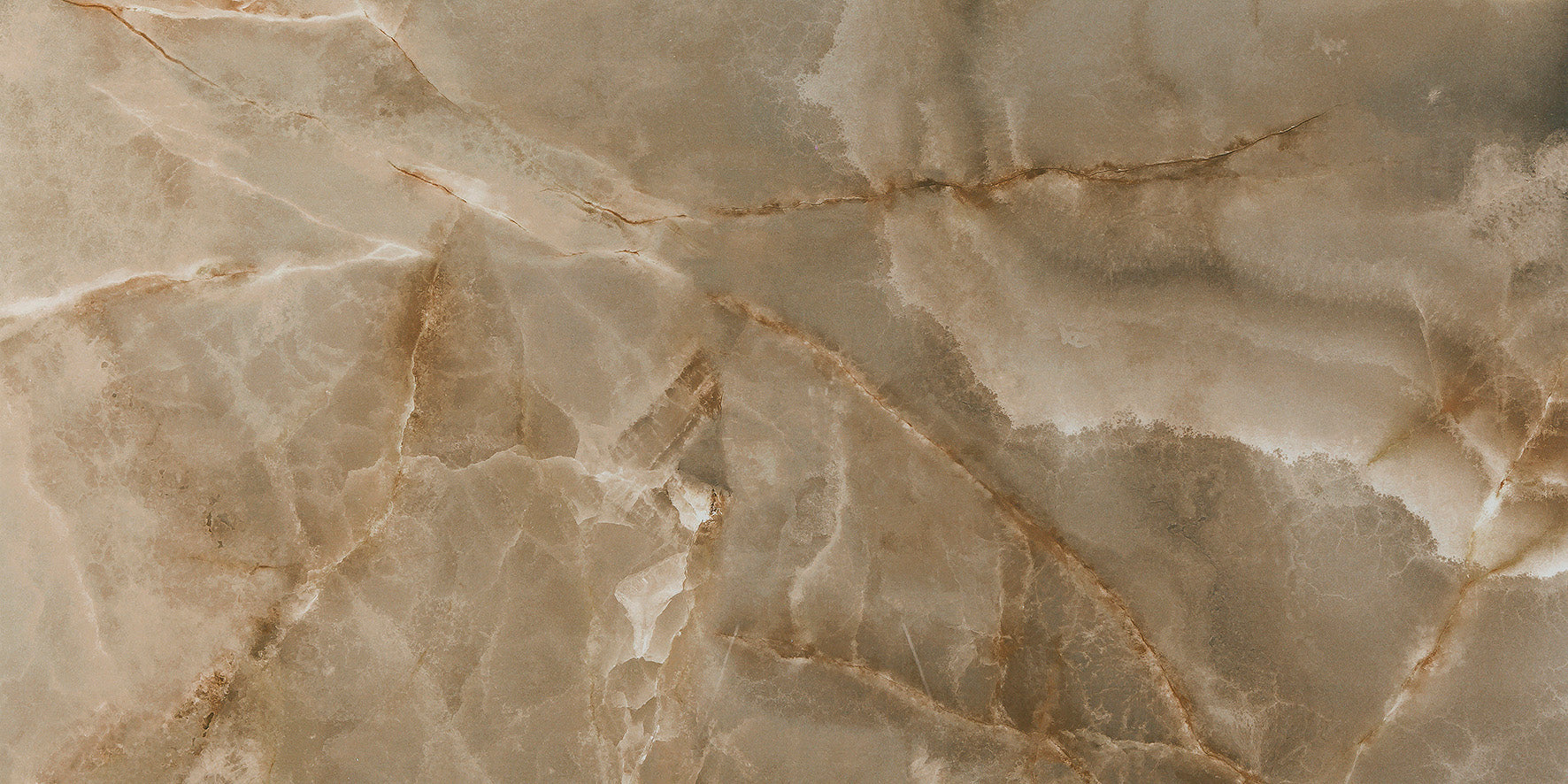 Lux Noor Polished Glazed Porcelain Wall & Floor Tile 60x120 Nut