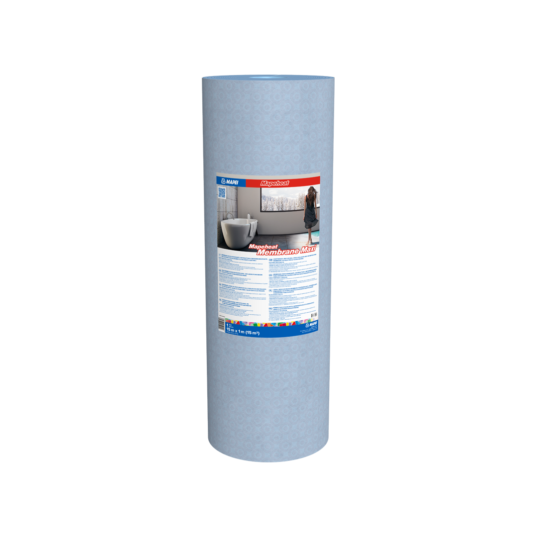 Mapei - Mapeheat Maxi Lightweight Uncoupling Anti-Fracture Waterproofing Membrane 15m