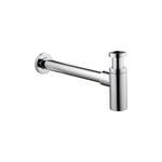 IMEX Minimalist 1¼" Chrome Bottle Trap and Pipe