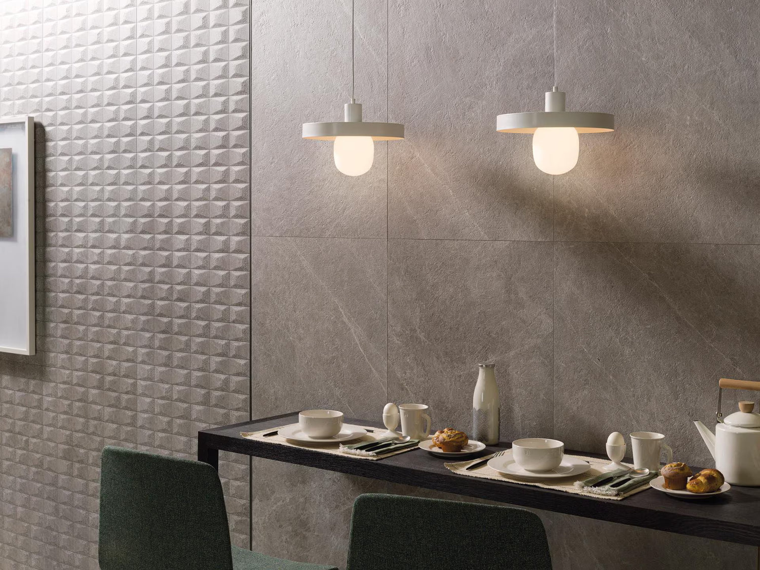 Porcelanosa Mystic Grey Wall, Floor & Decor Tile