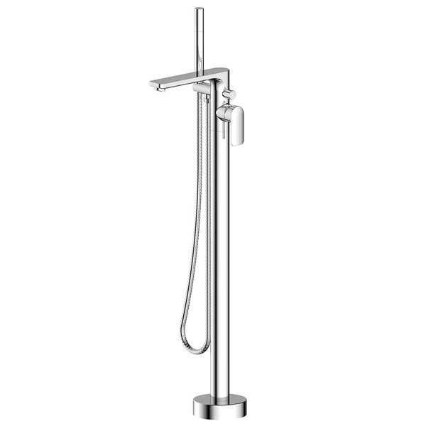 IMEX Suburb Floor Mounted Bath Shower Mixer with Handset