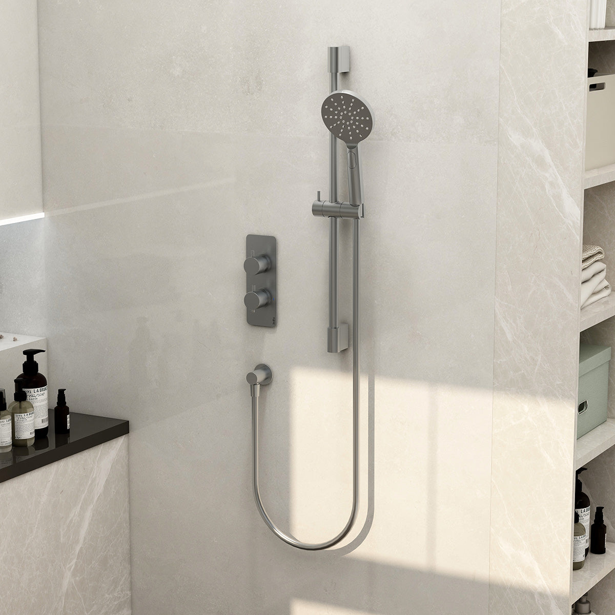 IMEX Ravine Single Outlet Concealed Shower Set Chrome