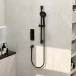IMEX Ravine Single Outlet Concealed Shower Set Matt Black