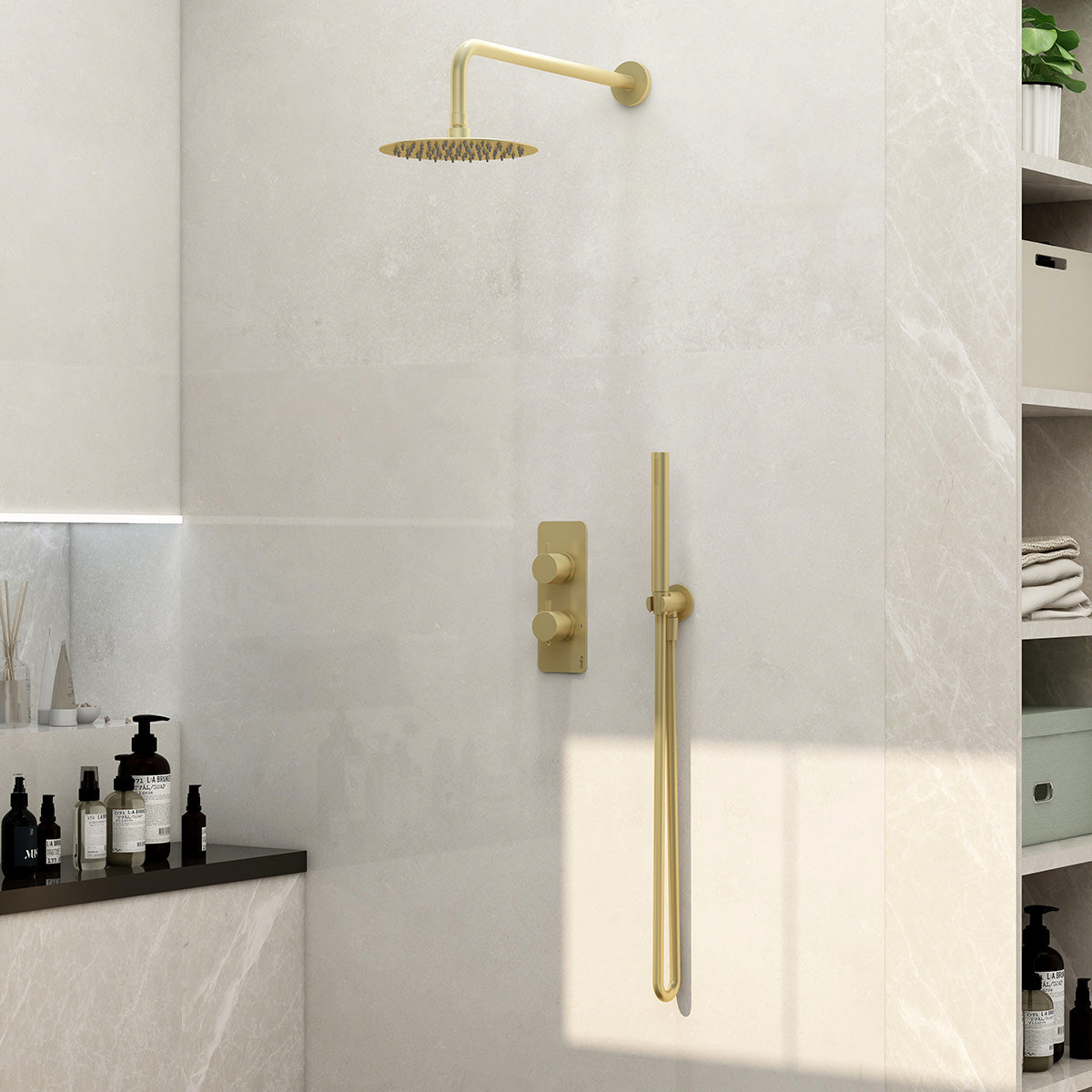 IMEX Ravine 2-Handle Concealed Shower Set