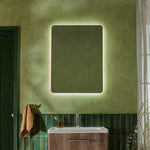 HiB Radiance Rectangular LED Illuminated Bathroom Mirror