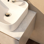 Imex Ravine Wall Hung Vanity Unit Grey marble