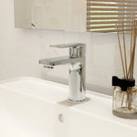 IMEX Suburb Basin Mixer with Universal Clicker Waste Chrome