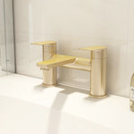 IMEX Suburb Dual Lever Bath Filler Brushed Brass